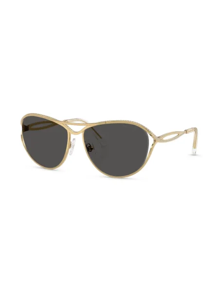Ochelari de soare Swarovski auriu