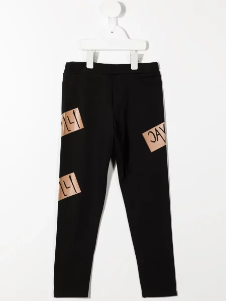 Joggery dziecięce Roberto Cavalli czarne
