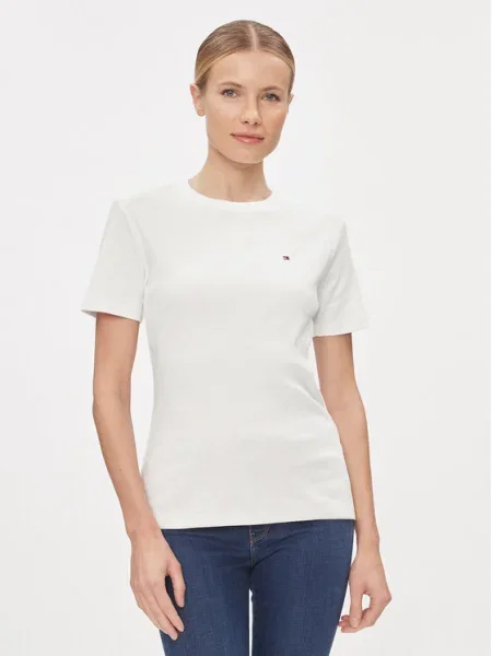 Tommy Hilfiger Tricou New Cody alb