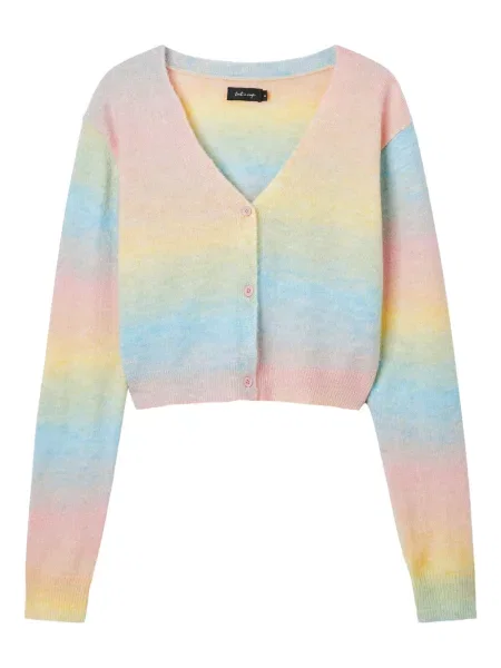 Cardigan Tout A Coup cu gradient albastru