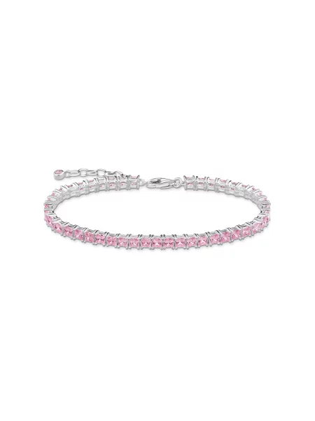 Naszyjnik Thomas Sabo do tenisa fioletowy