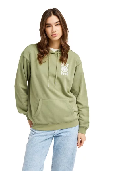 Bluza z kapturem SURF STOKED TERRY VINT zielona