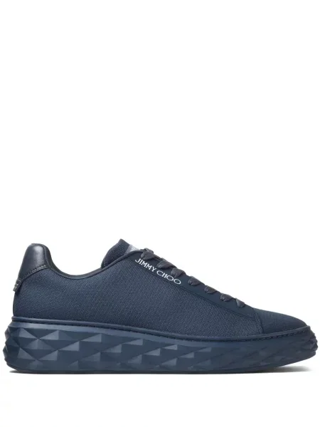 Sneakerși Jimmy Choo tricotate albastru