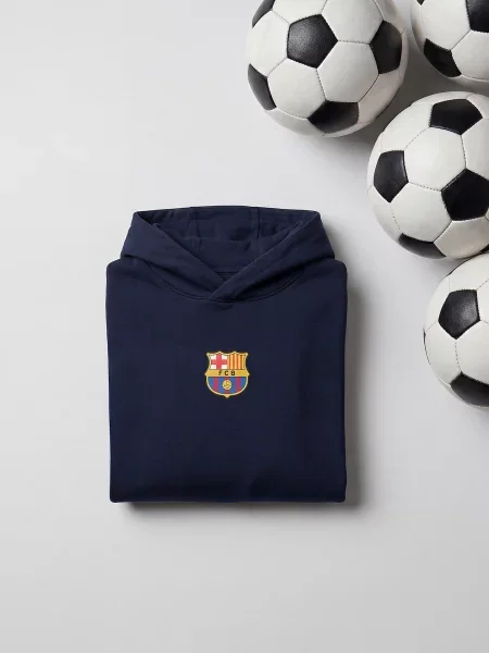 Reserved Bluza FC Barcelona granatowy