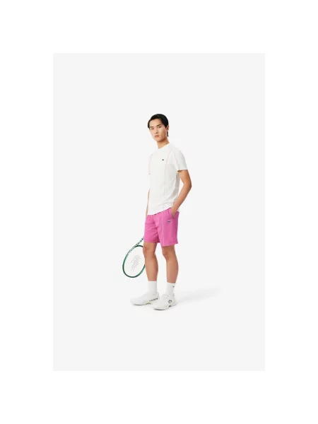 Pantaloni Lacoste roz