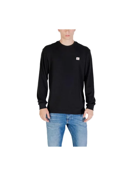 Dzianinowy sweter Calvin Klein Jeans czarny