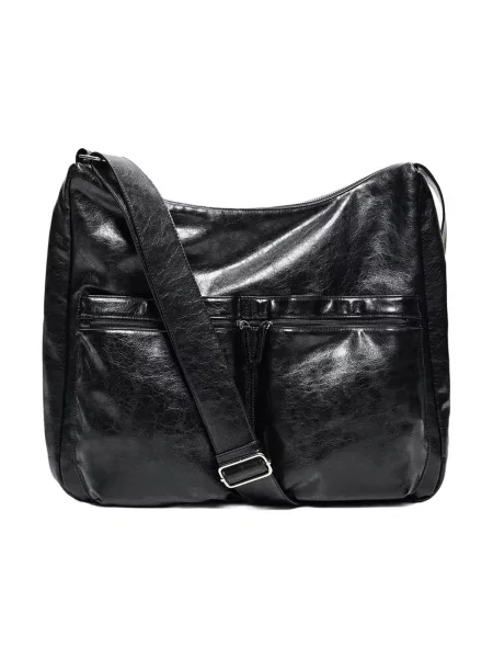 Geantă crossbody Bershka negru