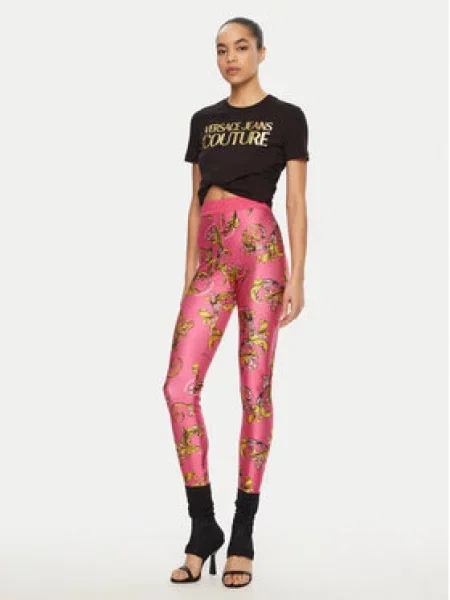 Tričko Versace Jeans Couture černé