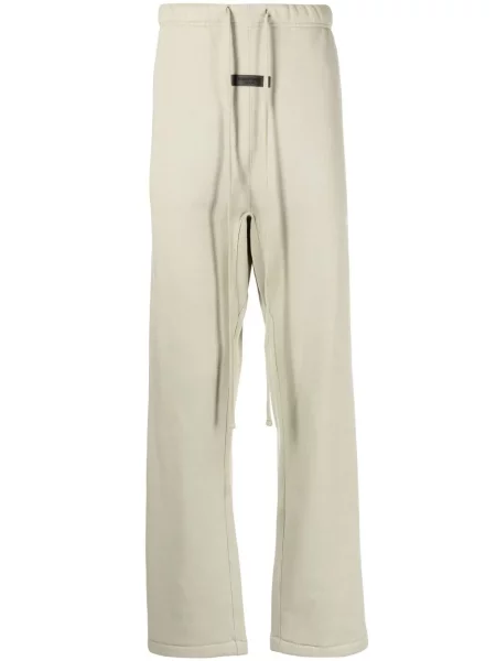 Pantaloni Fear Of God Essentials alergare cu autograf verde