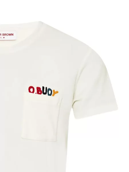 Tricou Orlebar Brown alb