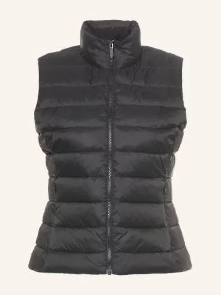 Lacoste Prošívaná Vesta černá