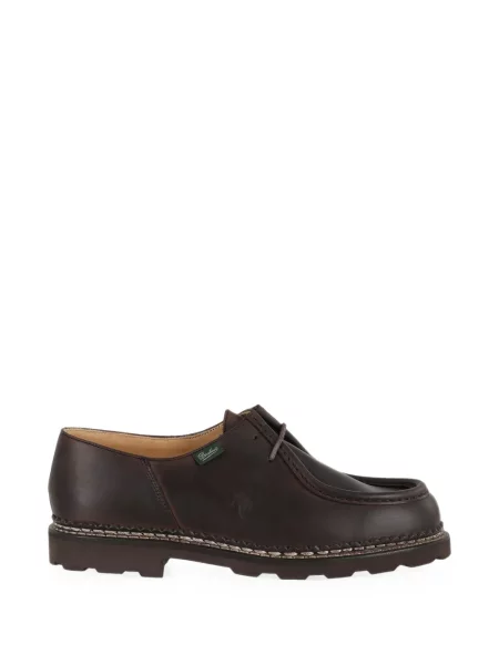 Pantofi derby Paraboot din piele maro