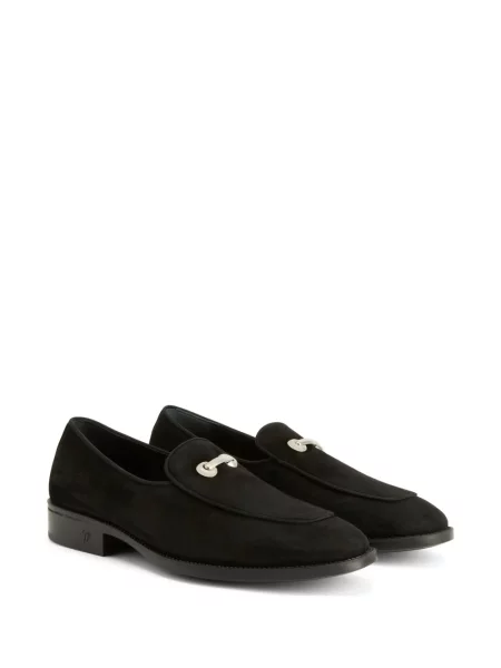 Zomšinės loaferiai Giuseppe Zanotti juoda