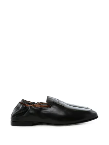 Pantofi loafer Givenchy cu autograf negru