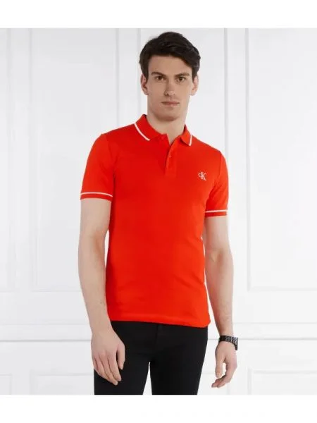 CALVIN KLEIN JEANS Polo | pique roșu