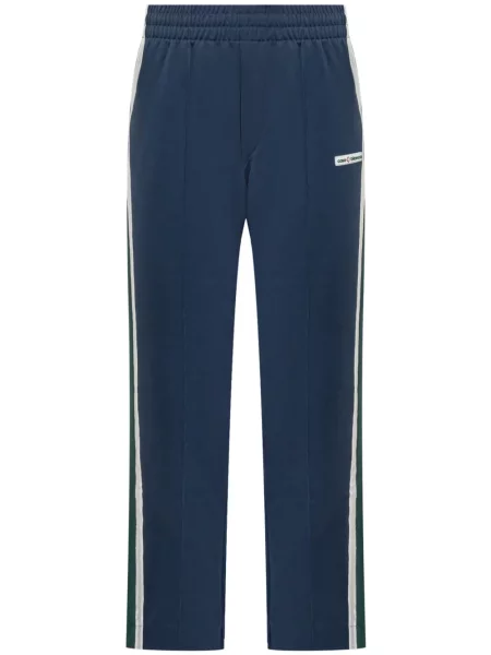 Pantaloni Casablanca cu dungi alergare albastru