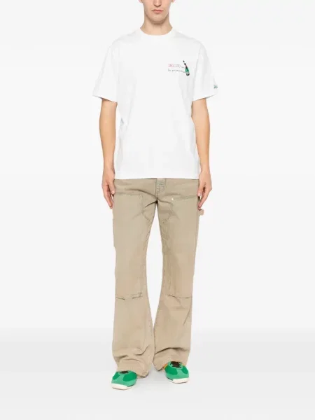 Tricou Mc2 Saint Barth cu broderie alb