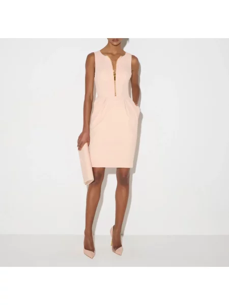 Sukienka midi Elisabetta Franchi różowa