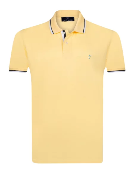 Jacey Quinn Tričko žlutá / černá bílá