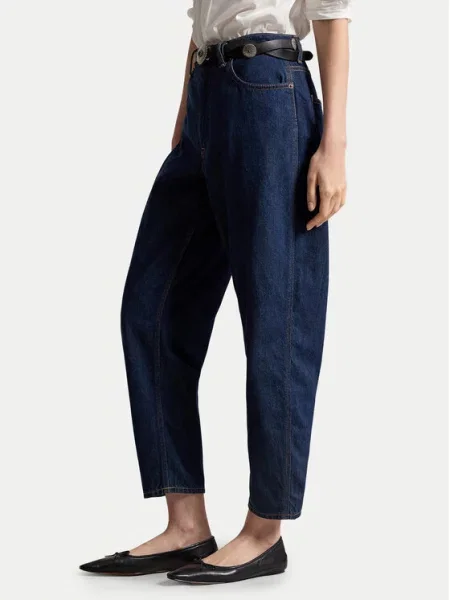 Polo Ralph Lauren Дънки Тъмносин Mom Fit