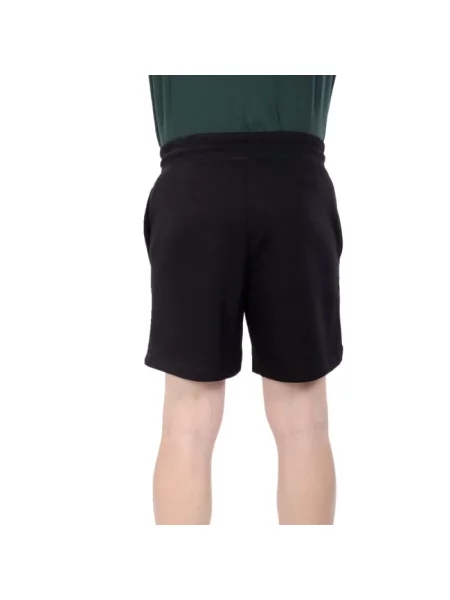 Bermudy Emporio Armani Ea7 z logo czarne