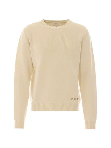 Pulover A.p.c. cu broderie de lână