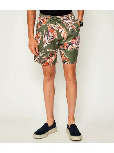 Tommy Hilfiger Rövidnadrág | regular fit | mercerised zöld