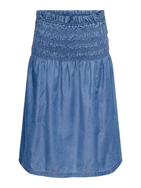 ONLY Fustă ONLBea denim albastru