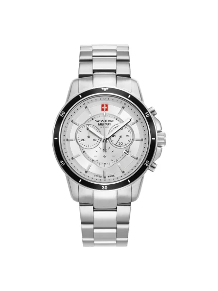Lniany zegarek Swiss Alpine Military szary