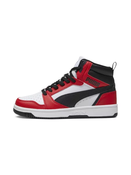 Młodzieżowe sneakersy Rebound V6 Mid białe