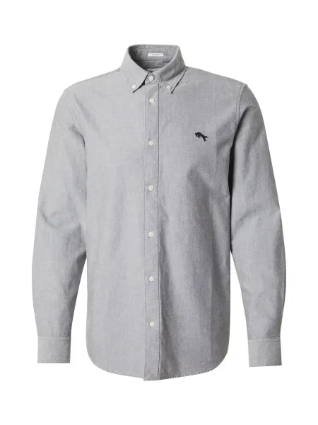 WRANGLER Košulja melange siva