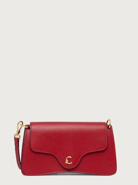 Coccinelle geantă crossbody pentru femei din piele