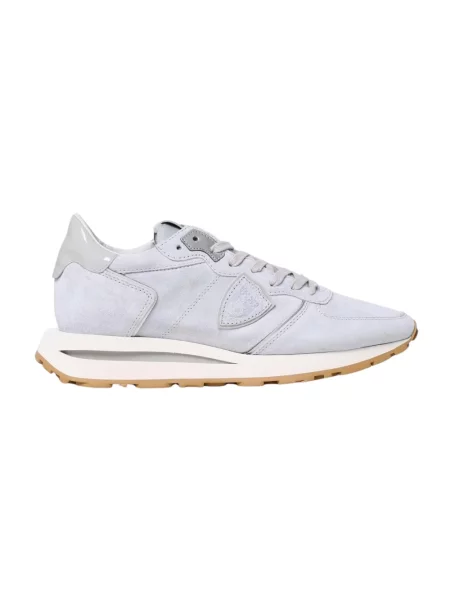 Buty do biegania Philippe Model skórzane do biegania szare