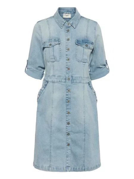 Cream Dolga srajca CRGrazie moder denim