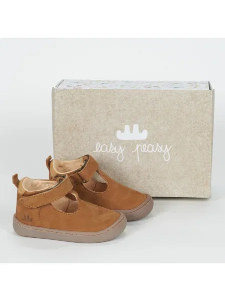 Pantofi copii Easy Peasy maro