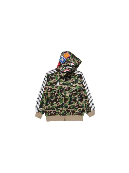 Bluza z kapturem A Bathing Ape® do biegania zielona