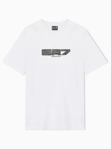 Футболка Ea7 Emporio Armani біла