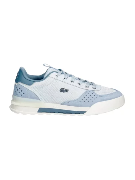 Sneakersy Lacoste skórzane niebieskie