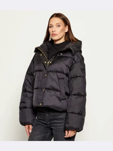 PINKO Geacă de damă Imparso Imbottito negru