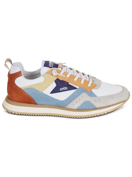 Multicolor pantofi Cetti plasă