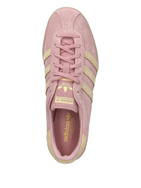 Pantaloni Adidas cu glugă cu dungi alergare negru