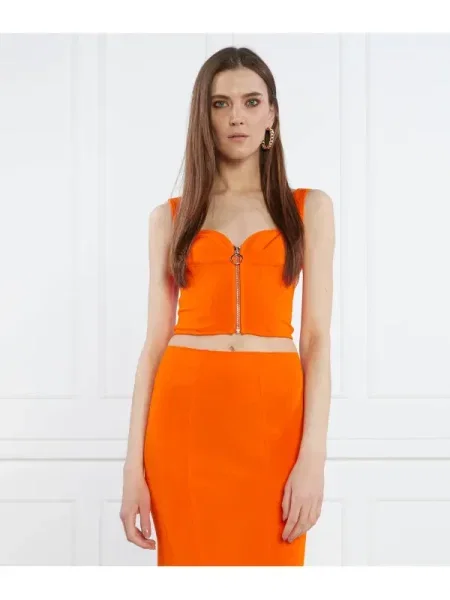 Cropp top Pinko portocaliu