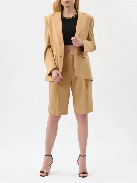 Шорти Elisabetta Franchi бежеві
