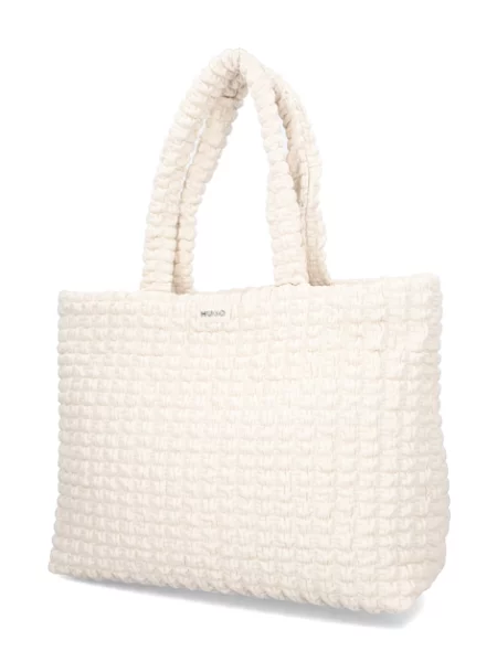 HUGO kabelka Shopper béžová
