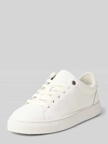 Sneakersy niskie z czystej skóry bydlęcej model ‘ALFA Marc O'polo białe