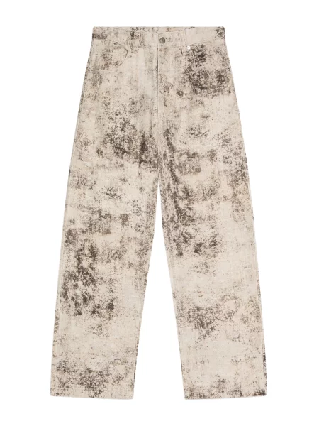 Bershka Džíny / hnědá béžová