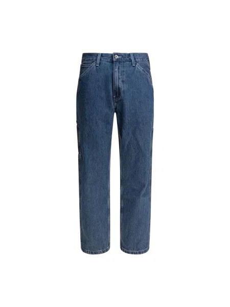 Szerokie jeansy Levi's niebieskie