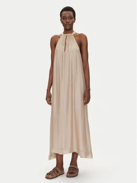 Poletna obleka Bomboogie bež