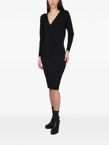 Midi šaty Stella Mccartney čierna