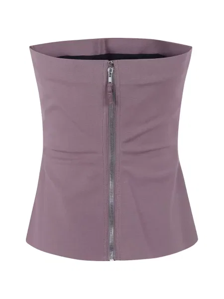 Top Rick Owens fără bretele violet